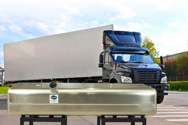 Алюминиевый топливный бак ГАЗон NEXT 250 л.