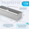 Алюминиевый топливный бак Man на 800 литров